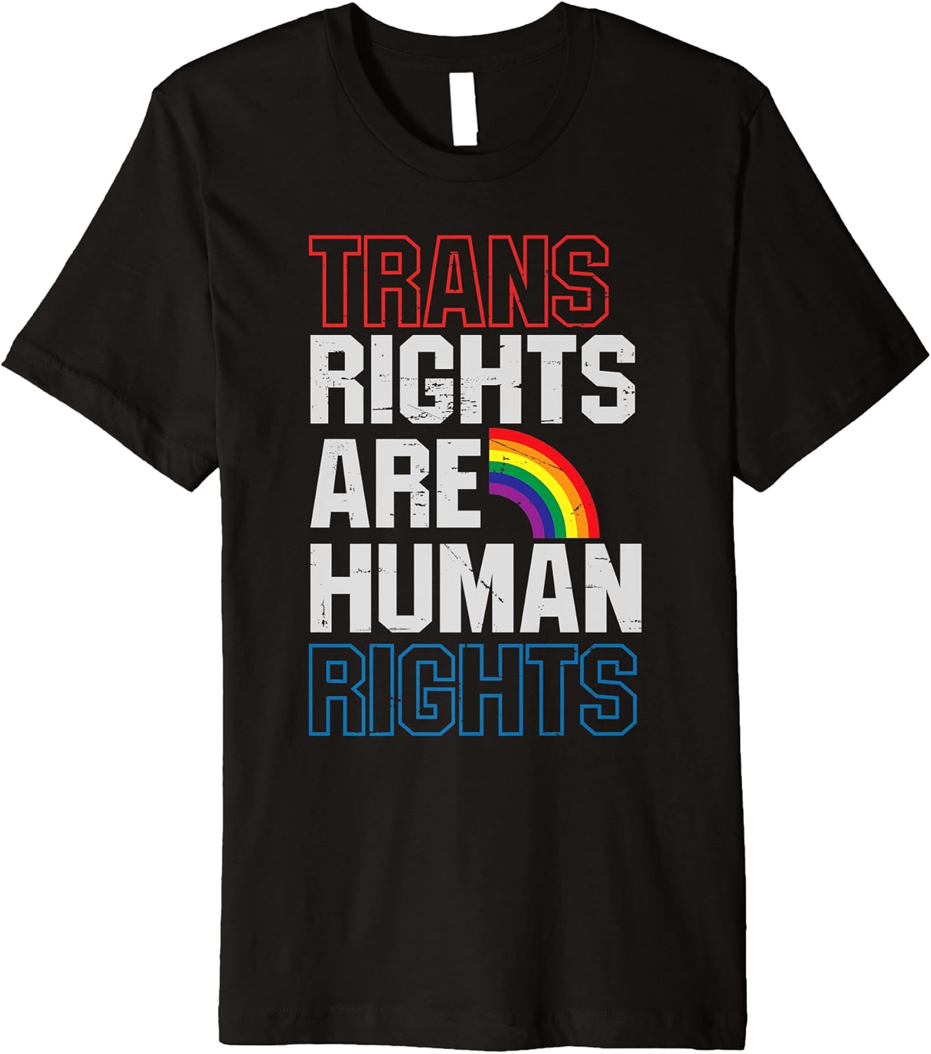 Trans Right are Human Rights design Transgender LGBTQ Pride Premium TShirt Trans Right are Human Rights design Transgender LGBTQ Pride Premium TShirt
